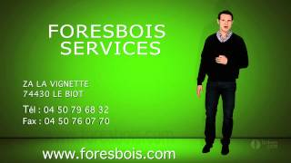 FORESBOIS SERVICES  Vente de poêles et de bois de chauffage LE BIOT 74 [upl. by Demmer]