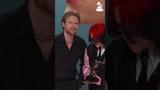 BILLIE EILISH amp FINNEAS Win Song Of The Year At 2024 GRAMMYs billieeilish finneas [upl. by Eissej11]