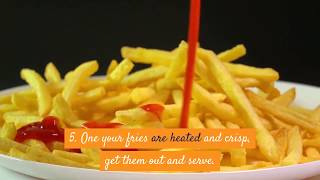 How to make perfect french fries in Microwave and Oven in less than 2 minutes [upl. by Seigler]