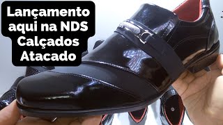 Sapatos em Couro LANÇAMENTO aqui na NDS Calçados em Franca Atacado Direto da Fabrica [upl. by Phiona989]