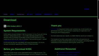 How to download and install NVDA [upl. by Ellennod]