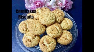 Cornflakes Cookies RecipeHow to make cornflakes biscuitcookie [upl. by Ekaterina]