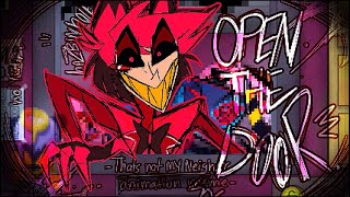 Open the Door  thats not my neighbor HAZBIN HOTEL  animation meme [upl. by Fermin318]