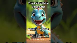 Top 5 schnellsten Dinosaurier KinderHitsTV [upl. by Temme]