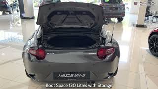 Mazda MX5 RF 20 MT 2024 Open Trunk [upl. by Aihsekat]