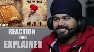 REACTION ON  Virasat Sandhu  Purana Punjab Chapter 4  Satgur Singh  Latest Punjabi Song 2023 [upl. by Shamus]