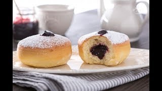 BOMBOLONI CON CREMA AL CIOCCOLATO  Maria Grazia [upl. by Aekan]