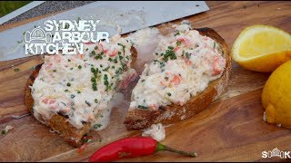 How to make delicious Crab Toast  Sydney Harbour Kitchen Ep 9 [upl. by Christen681]