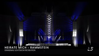 Heirate Mich  Rammstein Lightshow Recreation GrandMA2 [upl. by Initirb307]