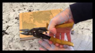 Recycle spiral bound notebooks  easy quick wire removal [upl. by Anitac878]