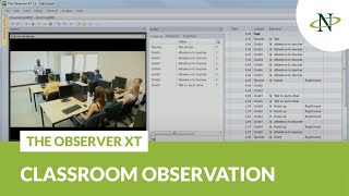 The Observer XT Classroom Observation  Noldus [upl. by Luaped]