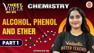 Alcohol Phenol And Ether Part1  NEET 2024 Chemistry  Vijeta Batch neetkijeet [upl. by Eki974]