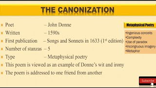 The Canonization  John Donne  Summary in Tamil thecanonization johndonne [upl. by Misab]