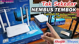 Membangun WIFI MESH dengan Ruijie Reyee RGEW1200G PRO  EW1200 [upl. by Peednama381]