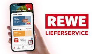 Wie funktioniert der Rewe Lieferservice Tutorial Einfach Lebensmittel liefern lassen [upl. by Naujat]