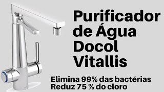 Monocomando Purificador de água Docol Vitalis  Torneira com Filtro Vitalis Docol [upl. by Edgar]