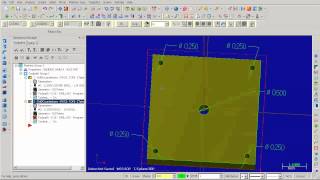 Mastercam como barrenar y machuelear Mastercam Toolpaths Drill [upl. by Scevour]