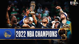 Golden State Warriors 202122 NBA Championship Celebration 🏆 [upl. by Huntingdon285]