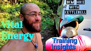 20kg Kettlebell Loaded Carry  Realtime Training  Franz Bardon  Qi Gong  Internal Martial Arts [upl. by Elbert535]