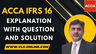 ACCA IFRS 16  Sale and Lease Back  Explanation with Question and Solution  IFRS 16 Exam Practice [upl. by Anomas]