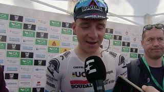 Remco Evenepoel  Interview at the finish  Stage 4  Volta ao Algarve em Bicicleta 2024 [upl. by Lazes]