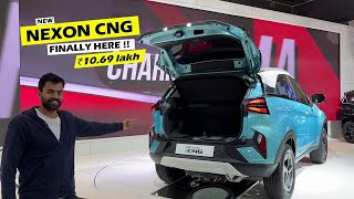 2024 Tata Nexon CNG Finally Here  ₹1069 lakh  Detailed Review [upl. by Hagile]