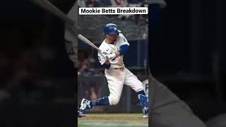 Mookie Betts Swing Breakdown [upl. by Damara]