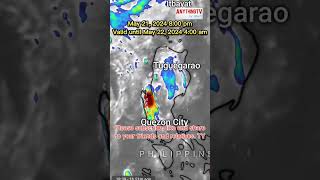 Weather Update  Easterlies  today 52124 800 PM mindanao highlights mindanaopride [upl. by Maidy811]