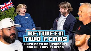 Between Two Ferns  Hillary Clinton REACTION  OFFICE BLOKES REACT [upl. by Tinor]