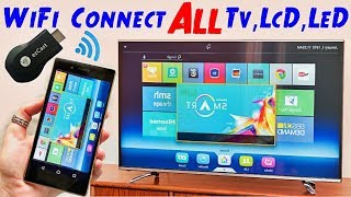 AnyCast HDMi How To Connect Smartphone To TV LED TV HDTV [upl. by Lowney]