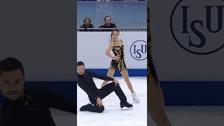 Lilah Fear amp Lewis Gibson  GBR freestyle figure skating ice dancing pair skating [upl. by Resay861]