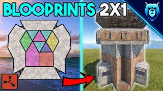 Blooprints PERFECT 2x1 Expansion  Rust Base Design 2024 [upl. by Gnuj906]