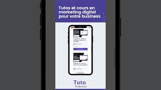 Tutos et cours en marketing digital pour business [upl. by Aseretairam]