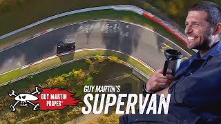 Guys record breaking Nürburgring lap in his Supervan  Guy Martin Proper [upl. by Assirahc430]