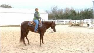 How to Ride Your Horse at a Walk  How to Reverse a Horse with One Hand [upl. by Loris]