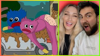 POPPY PLAYTİME İĞRENÇ VE AŞIRI KOMİK ANİMASYONLAR  HAN KANAL KubraNisaYoutube [upl. by Yddub]