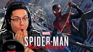 SPIDERMAN MILES MORALES PS5 REVEAL TRAILER REACTION [upl. by Nerte]