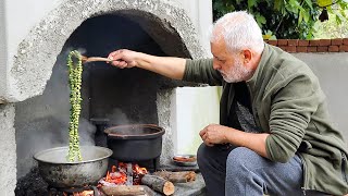 DRIED OKRA Stew With Beef Recipe  Traditional Turkish Food [upl. by Thurstan]