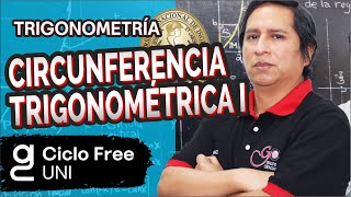 TRIGONOMETRÍA  Circunferencia trigonométrica PARTE 01 CICLO FREE [upl. by Griswold997]