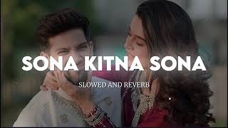 SONA KITNA SONA HAI SLOWED X REVERBUdit Narayan Poornima  HERO NO1 HINDI HIT LOFI SONG [upl. by Neumeyer]