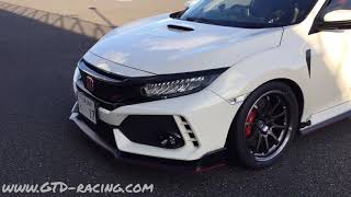 FK8 CIVIC typeR RAYS CE28SL HKS Hypermax MAX Ⅳ SP [upl. by Sissie]