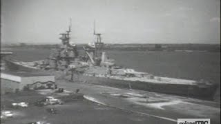 Iowaclass battleships mothballed in New Jersey  1958 Part 1 [upl. by Leahsim537]