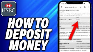 How To Deposit Money In Atm Uk Hsbc 2024  Easy Fix [upl. by Llerrehc]