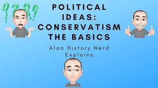 Political Ideas Conservatism the basics [upl. by Nahsin]