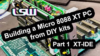 Building the Micro 8088 XT kit with Adlib and XTIDE kits Part 1 Intro and XTIDE build [upl. by Hendrick323]