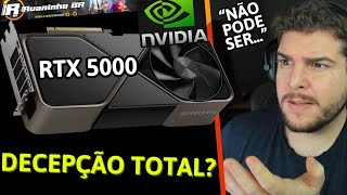 RTX 5000 O QUE ESPERAR DA NVIDIA PREÇO PERFORMANCE E CONCORRÊNCIA AMD E INTEL TEM QUE INOVAR [upl. by Lias]