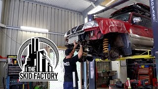 THE SKID FACTORY  Nissan Patrol TD42 Turbo Diesel Swap EP3 [upl. by Amble]