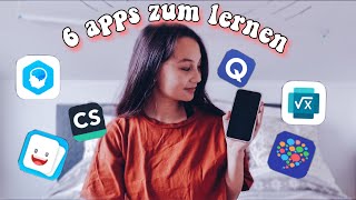 6 APPS ZUM LERNEN amp FÜR DIE SCHULE  Besser lernen mit diesen Apps 2020 [upl. by Ettennad]