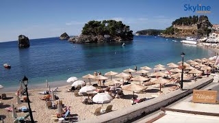 Live Webcam from Parga  Greece [upl. by Yarahs420]