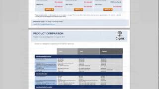 Cigna Global Broker Quote Tool [upl. by Duthie]